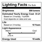 Philips LED 60-Watt A19 General Purpose Light Bulb, Frosted Soft White, E26 Medium Base (6-Pack)