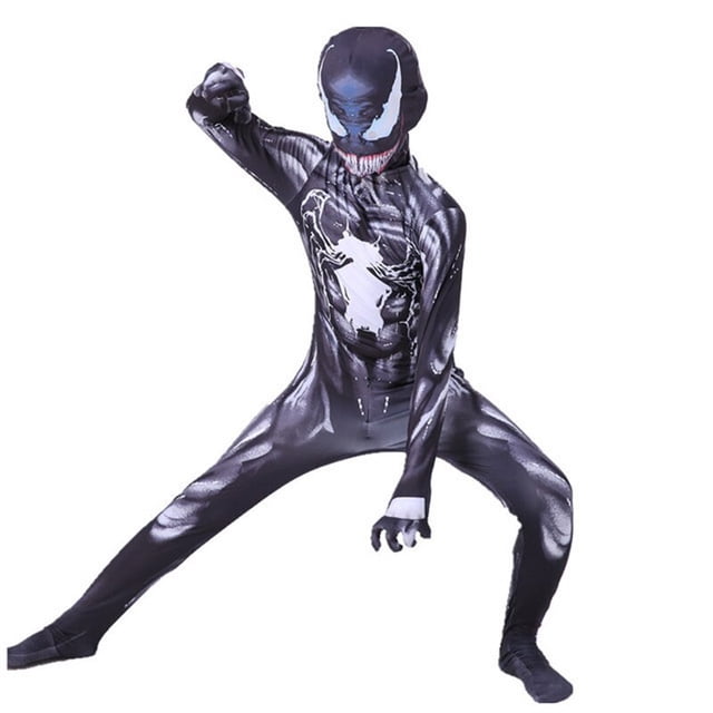 Disfraz de Spiderman para niños, mono de superhéroe, Miles Morales, lejos de casa, zentai, halloween Fivean unisex