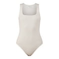 thumbnail image 4 of No Boundaries Sleeveless Square Neck Bodysuit, Women's and Women's Plus, 4 of 5