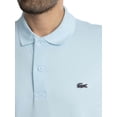 thumbnail image 4 of Lacoste Regular Fit Cotton Blend Polo Shirt, Blue, 4 of 5