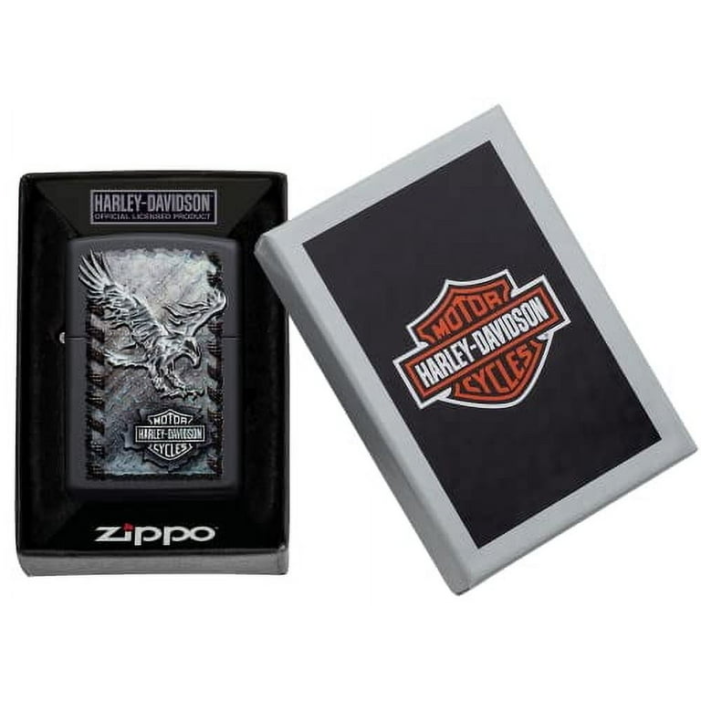 Zippo Harley-Davidson Iron Eagle Cigarette Lighter Z- 28485 Zippo Harley-Davidson Iron Eagle Cigarette Lighter Z- 28485