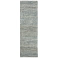 thumbnail image 2 of SAFAVIEH Marbella Christina Solid Runner Rug, Blue/Ivory, 2'3" x 8', 2 of 7