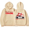 thumbnail image 2 of Initial D Drift Akagi RedSuns Sudadera con capucha, Anime japonés AE86, ropa de calle, moda, JDM, cultura del automóvil, Tops Unisex xuanjing  unisex, 2 of 2