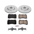 thumbnail image 3 of PowerStop Front Z23 Evolution Sport Carbon-Fiber Ceramic Brake Pad and Drilled & Slotted Rotor Kit Fits: CHEVROLET Select Models K6528, 3 of 10
