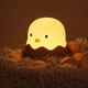 thumbnail image 1 of Luz de noche infantil - Lámpara de noche de pollito - Lámpara LED de silicona recargable por USB con control táctil (luz cálida), 1 of 5