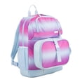 thumbnail image 3 of Fuel Unisex 4-Piece Combo Backpack with Lunch Box, Storage Case and Shoe Pouch, Pink Blue, 3 of 9
