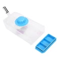 thumbnail image 4 of Alimentador de agua colgante Molar para mascotas, resistente a las mordeduras de girasol PP, botella para beber automática, suministros para perros pequeños y gatos, 4 of 8