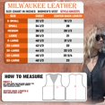 thumbnail image 3 of Milwaukee Leather SH1227L Women's Black Leather Side Laces Classic Western Motorcycle Rider Vest W/4-Snaps Closure 5X-Large, 3 of 5