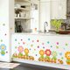 thumbnail image 4 of Calcomanías de pared para habitaciones infantiles y guarderías con adorables patrones de animales para dulces sueños, 4 of 5