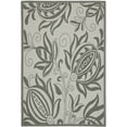 thumbnail image 2 of Safavieh Courtyard Bryanna Floral Indoor/Outdoor Area Rug, Light Gray/Anthracite, 6'7" x 9'6", 2 of 9