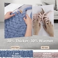 thumbnail image 3 of Hilo grueso Cozyful #10 Jumbo Chenille, 8 madejas, azul grisáceo, 3 of 8