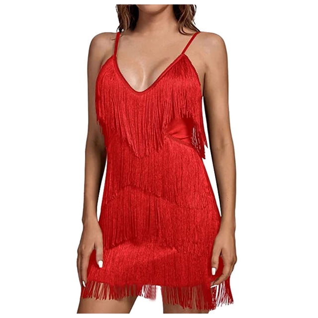 Vestido informal de mujer con espalda abierta y cuello en V profundo: vestido sexy con fruncidos hasta la rodilla para fiestas, citas o salidas nocturnas.
