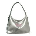 thumbnail image 2 of Bolso de hombro para mujer, mochila, bolso, bolso de mano para viajes al aire libre en la calle Plata Yuyangstore Bolso de hombro para mujer, 2 of 8