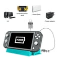 thumbnail image 3 of Mini Portable USB-C Charger Station Fast Charging Dock Stand Cradle Power Supply for Nintend Switch NS-Switch Lite Console, 3 of 10