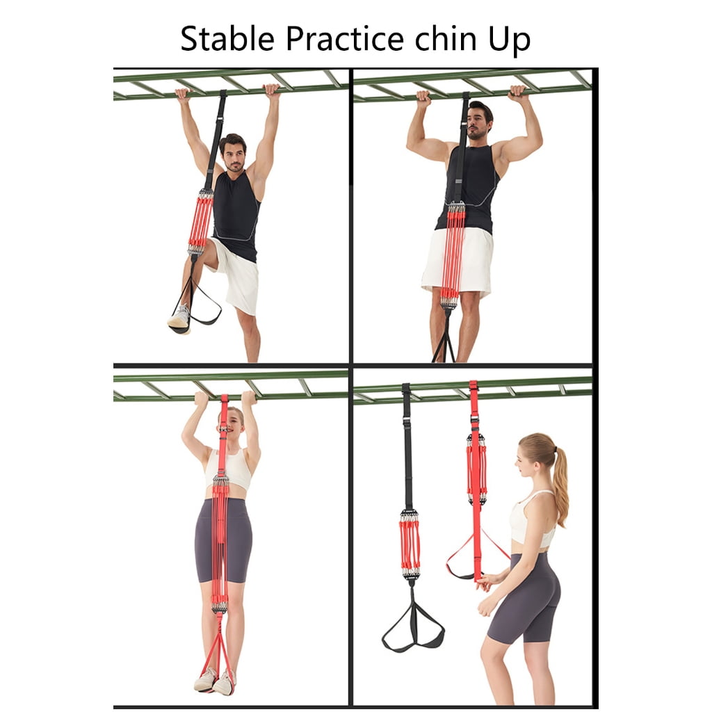 ANXPTIME Pull Up Assistance Bands, Resistance Band for Pull Up Bar, Adjustable Weight with Fabric Feet, Bands for Pull Up Assist