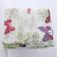 thumbnail image 2 of Mariposas Flores Voile Cortina De Ventana Semi Cortina Barra De Bolsillo Para El Dormitorio De De Tratamiento 1.45x1.5m Soledad Paneles de cortinas Voile Sheer, 2 of 10