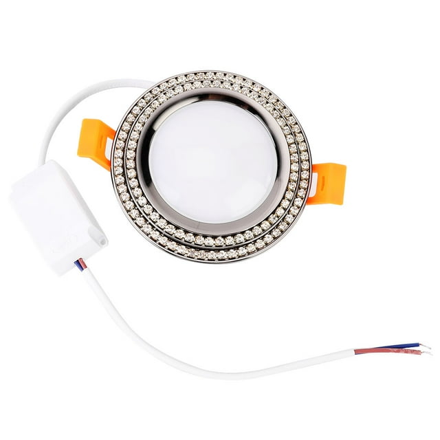 Lámpara LED de techo inteligente con WiFi, regulable, de 7 W, que cambia de color y control por voz, CA 85-265 V