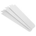 thumbnail image 2 of MOVTOTOP White Axial Fan Blades for Electric Ceiling Fans Durable Iron Material 3 Pieces 12.5 Inches, 2 of 7