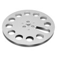 thumbnail image 1 of Carrete de Recogida de Aluminio Vacío de 1/4 7 " Carrete Abierto Universal de 11 Agujeros Cinta de Sonido Carrete Vacío Carrete de Recogida a Carrete para Nab, 1 of 8