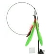 thumbnail image 2 of Funny Cat Feather, Replaceable Interactive Relieve Anxiety Handheld Cat Feather Wand With Suction Cup For Cats, 2 of 8