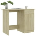 thumbnail image 5 of vidaXL Desk Sonoma Oak 39.4"x19.7"x29.9" Chipboard, 5 of 11