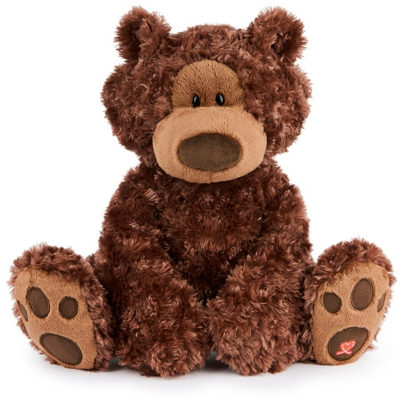 GUND Philbin Classic Teddy Bear, Premium Stuffed Animal for Ages 1 and Up, Chocolate Brown, 18â