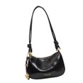 thumbnail image 3 of Bolso de hombro para mujer, moderno bolso de axila para actividades al aire libre, suministros para fiestas negro, 3 of 8