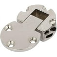 thumbnail image 3 of Hidden Door Hinge, Zinc Alloy Concealed Flap Hinges, Silver, 2 Pieces, 3 of 7