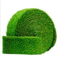 thumbnail image 2 of Artificial Grass Strip 5"x25' for Indoor/Outdoor Use-Realistic, 1" Thick Synthetic Turf for DIYers and Professionals, Pre-Cut Roll for Easy Installation and Creative Designs (5in x 25ft), 2 of 6