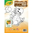Crayola Dinosaur Coloring Book, 96 Pages, Beginner Child Boys and Girls ...