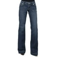 thumbnail image 2 of Stetson Western Jeans Womens Trouser 10 Reg Blue 11-054-0214-0805 BU, 2 of 3