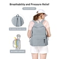 thumbnail image 2 of Mochila BJLFS Azul Impermeable para Escuela y Universidad 24L, 2 of 9