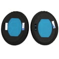 thumbnail image 4 of Funda de espuma proteica negra y azul para auriculares Bose QC15/25/35 - Par de almohadillas cómodas y duraderas (9.8x7.8x1.8 cm), 4 of 6