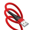 thumbnail image 4 of Cable de datos tejido adecuado para Apple Android TypeC línea de carga de teléfono móvil 2.4A línea de carga rápida, 4 of 5
