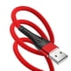 thumbnail image 4 of Cable de datos tejido adecuado para Apple Android TypeC línea de carga de teléfono móvil 2.4A línea de carga rápida, 4 of 5