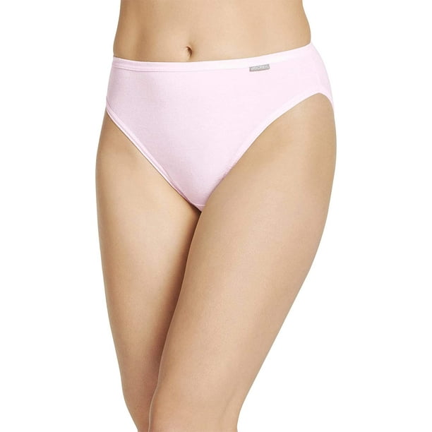 Jockey Women's Underwear Elance French Cut - 6 Pack, Ivory/Light