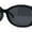 All Black, variant on Womens Anti-Glare Polarized Oval Round Butterfly Buckle Hinge Sunglasses Tortoise Brown