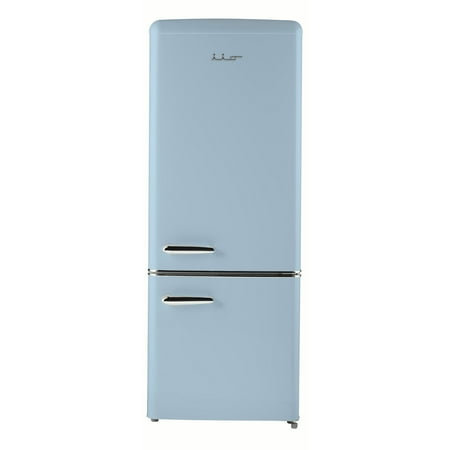 iio 7 cu. ft. Retro refrigerator with bottom freezer