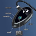 thumbnail image 3 of Audífonos de conducción aérea Audífonos con tarjeta de inserción compatibles con Bluetooth de 180 mAh (negro) Likrtyny Para estrenar, 3 of 9