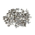 thumbnail image 4 of Rongfmy 50pcs Snap Button Rivets Leather Craft for Garment Accessories 7mm Clear, 4 of 7