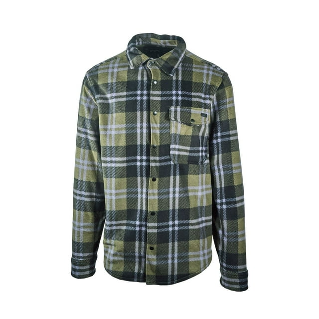 Billabong T-Shirt en Flanelle Imprimé Multicolore pour Hommes avec Poche