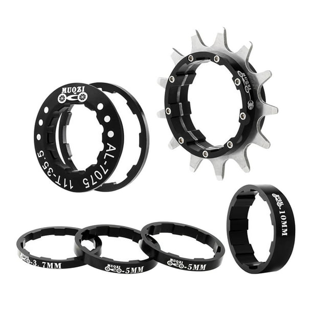 Kit de Conversion Soidarity Bike Ciclismo Aleación de Aluminio 13T Negro