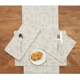 thumbnail image 2 of Colonial Williamsburg Trellis Sandstone Single Placemat, 13" x 19", 2 of 3