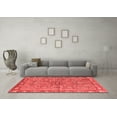 thumbnail image 3 of Ahgly Company Machine Washable Indoor Rectangle Oriental Red Traditional Area Rugs, 2' x 4', 3 of 4