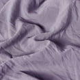 thumbnail image 6 of Mainstays Washed Ultra Soft Microfiber Pillowcase Set, King, Lilac Bloom, 2 Piece, 6 of 8