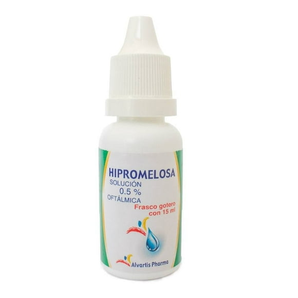 Lubalvar Hipromelosa Lubalvar 5 mg frasco gotero 15 ml solución oftálmica