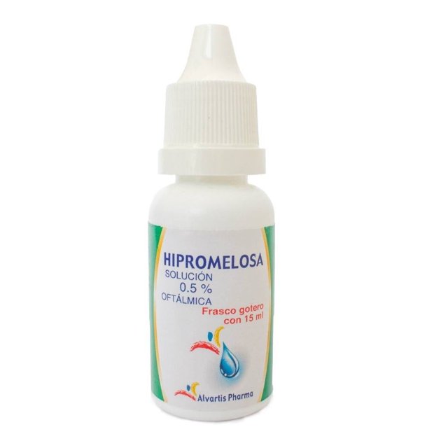 Lubalvar Hipromelosa Lubalvar 5 mg frasco gotero 15 ml solución oftálmica