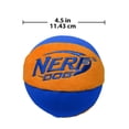 thumbnail image 2 of Juguete para Perro Nerf Dog Azul Naranja con Chirriador Interactivo y Crujiente para Razas Medianas/, 2 of 7