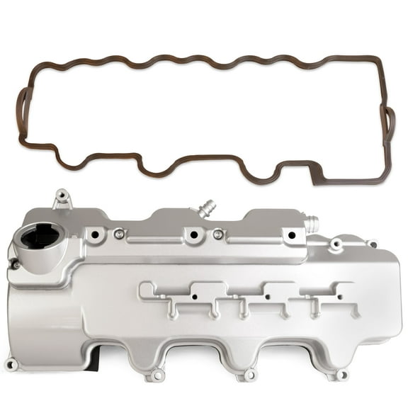 MITZONE Aluminimun Engine Valve Cover with Gasket Compatible With 1998-2005 Mercedes ML350 ML320 E320 SLK320 CLK320 C320 C280 C240 2.6L 2.8L 3.2L 3.7L 1120100430