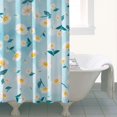 thumbnail image 6 of 72x72 Inch Fabric Shower Curtain Waterproof Polyester, Daisy Floral Print, 6 of 6